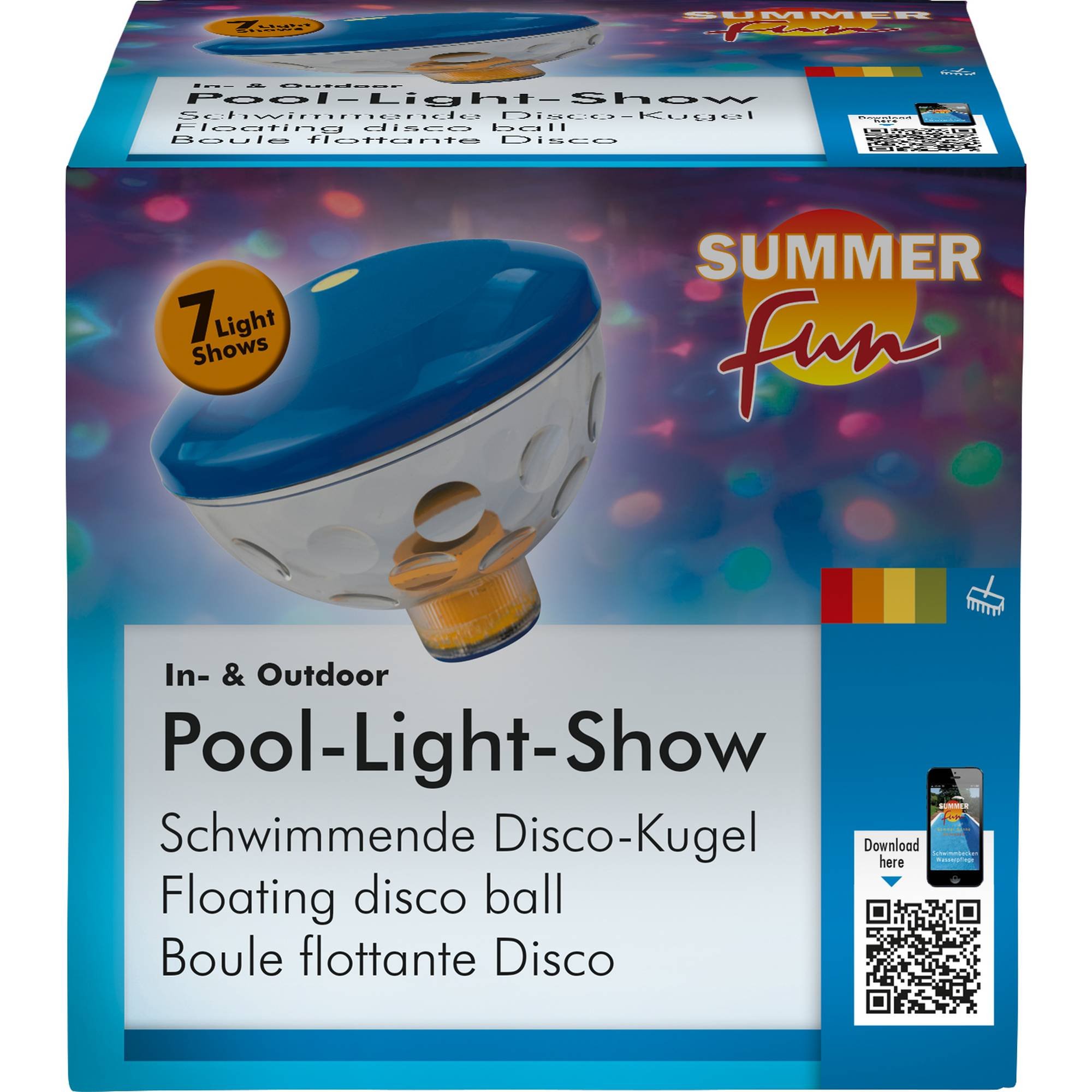 LED Unterwasserlichtershow, Summer Fun